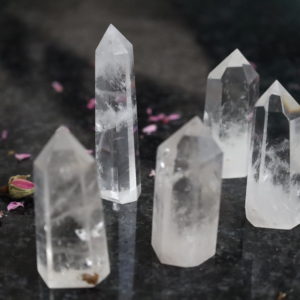 Prisme cristal de roche clarté