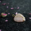 Pendentif Cœur arbre de vie quartz rose – Image 2
